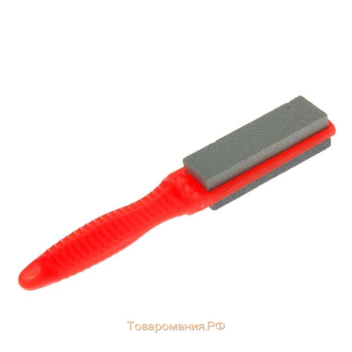 Точилка для металлических ножей с ручкой, 21,5×4 см, цвет МИКС
