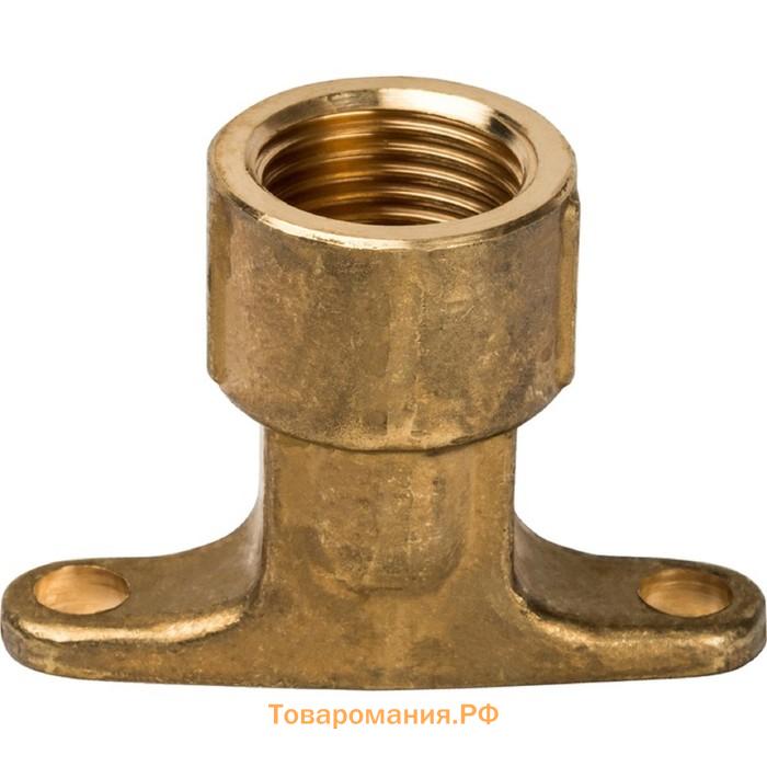 Угольник аксиальный STOUT SFA-0009-001612, установочный 16x1/2", внутренняя резьба