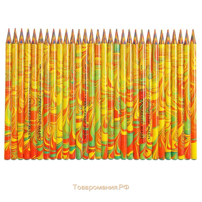 Карандаш с многоцветным грифелем, Koh-I-Noor 8775 PROGRESSO MAGIC, цельнографитовый