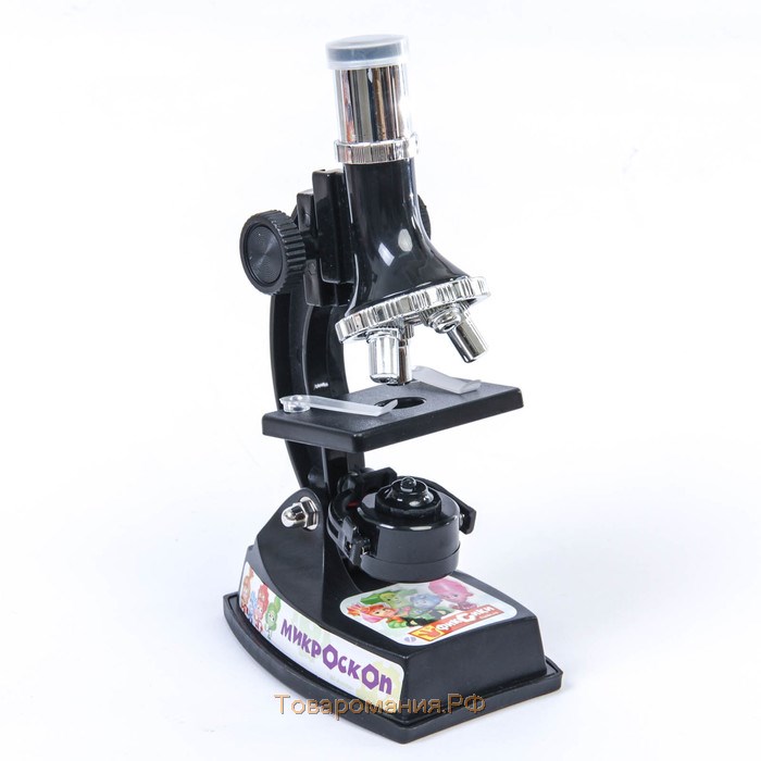 Микроскоп+мини-телескоп и калейдоскоп ФИКСИКИ с набором для исследований