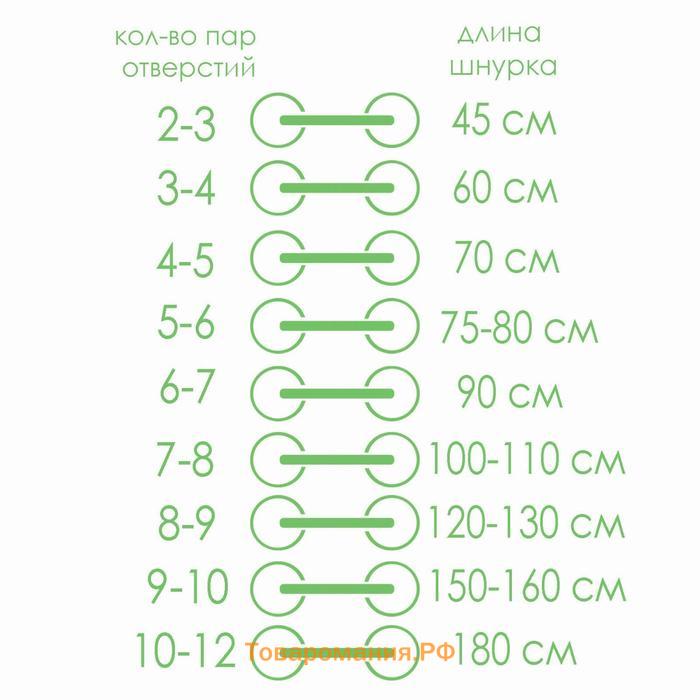 Шнурки для обуви, пара, плоские, 10 мм, 110 см, золотистые