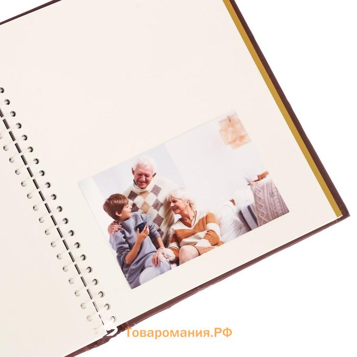 Фотоальбом "Семейная книга", 20 магнитных листов размером 20 х 28 см