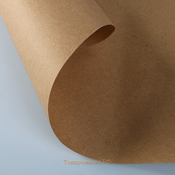 Бумага упаковочная крафт без печати, 75 г/м² , 0,70 х 50 м