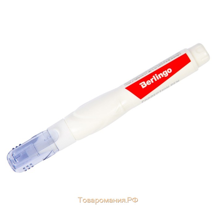 Ручка-корректор 8 мл Berlingo, пластиковый наконечник
