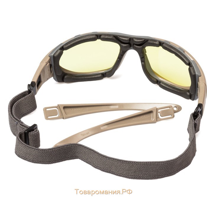 Очки открытые DOG Expert 2103 янтарные покрытие от царапин и запотевания