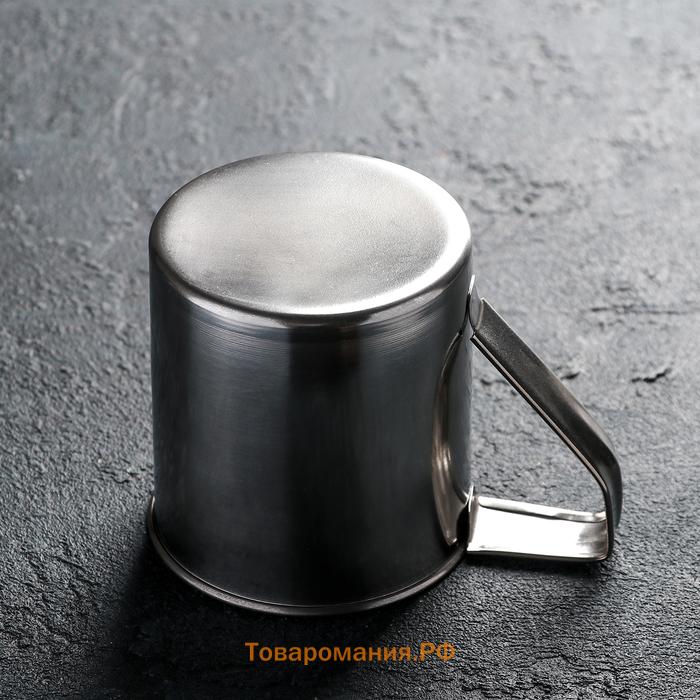 Кружка  «Индия» «Тарун», 300 мл, 11×7.7×10 см, нержавеющая сталь, с крышкой