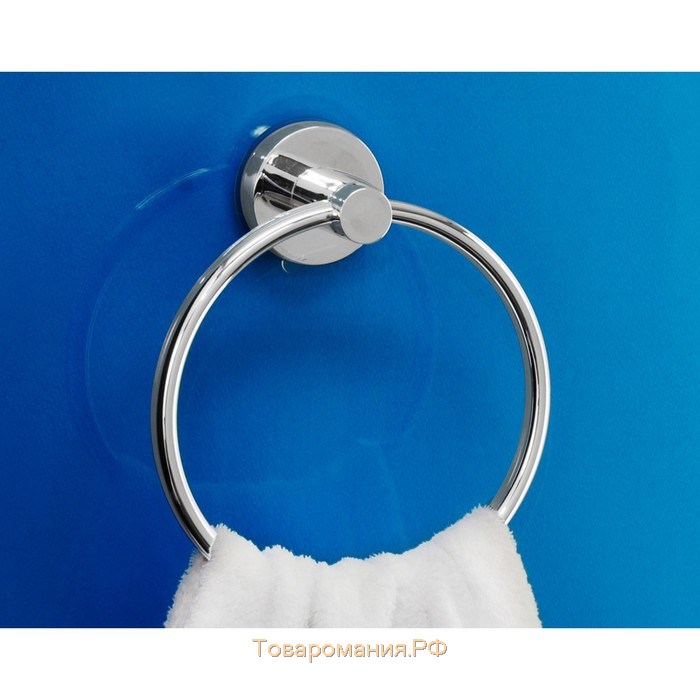 Кольцо для полотенца прозрачный, 18,5 см