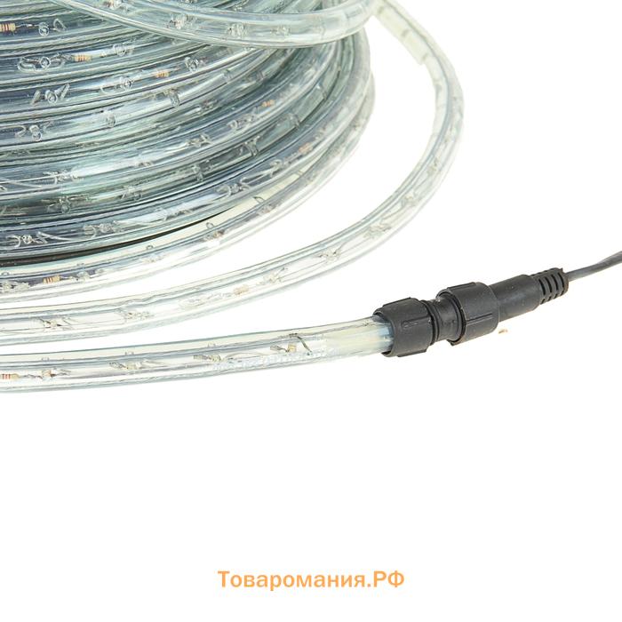 Световой шнур Lighting 13 мм, IP65, 100 м, 36 LED/м, 220 В, 2W, постоянное свечение, свечение синее