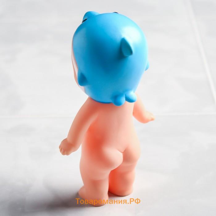 Игрушка для игры в ванне «Пупс в маске», размер 11см, виды МИКС