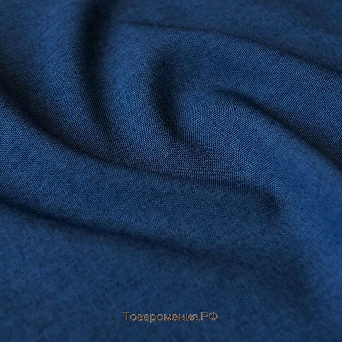 Комплект штор «Ибица», размер 200 х 270 см - 2 шт, подхват - 2 шт см, цвет синий