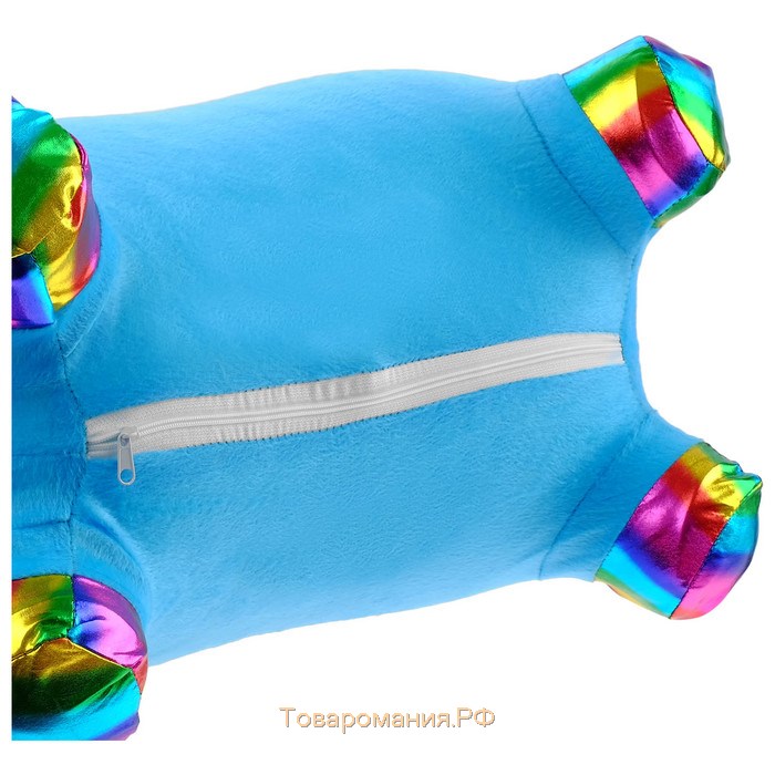 Попрыгун ZABIAKA «Единорог», текстильная отделка, 66х25х44 см, 1350 г, цвет МИКС