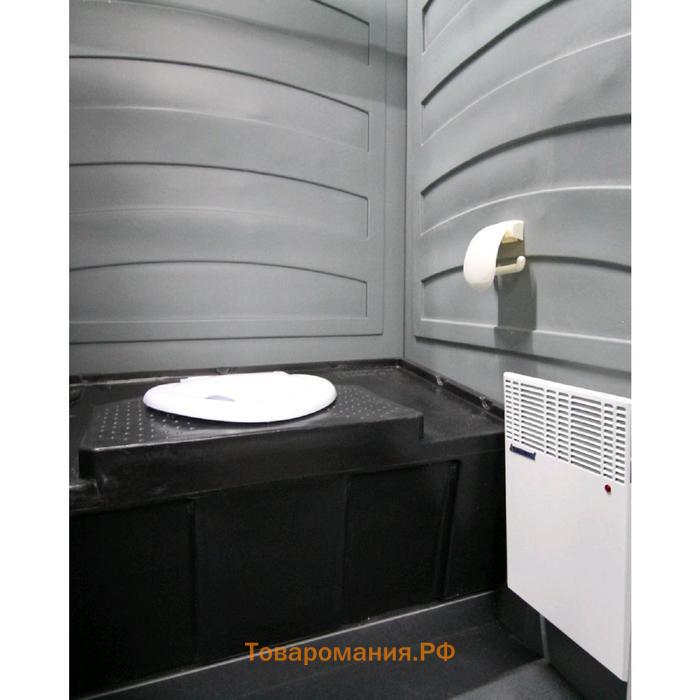 Туалетная кабина, 233 × 120 × 112,5 см, синяя, EcoLight