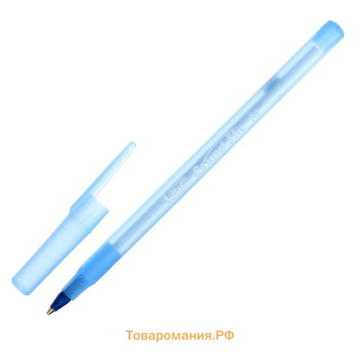 Набор ручек шариковых 4 штуки BIC "Round Stic Classic", узел 1.0 мм, среднее письмо, синие чернила