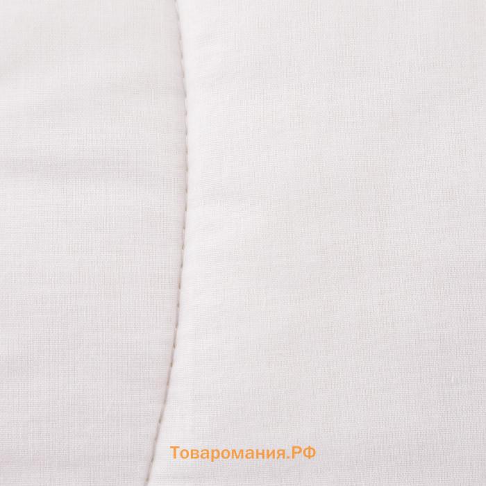 Одеяло Царские сны Бамбук 172х205см, белый, перкаль 200г/м, хл100%