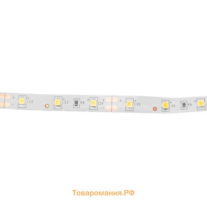 Светодиодная лента Ecola PRO 5 м, IP20, SMD2835, 60 LED/м, 8 Вт/м, 12 В, 2800К