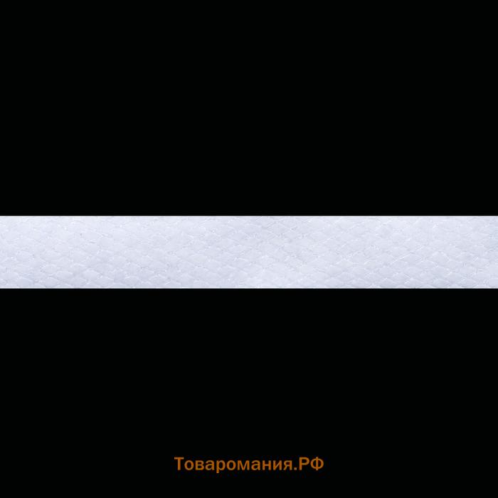 Паутинка-сеточка на бумаге клеевая, 15 мм, 100 м, цвет белый