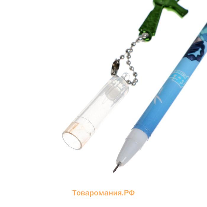 Ручка гелевая-прикол МИКС Ружье (штрихкод на штуке)