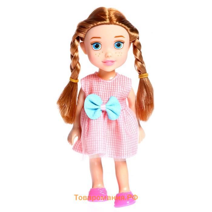 Кукла малышка «Машенька» в платье, МИКС