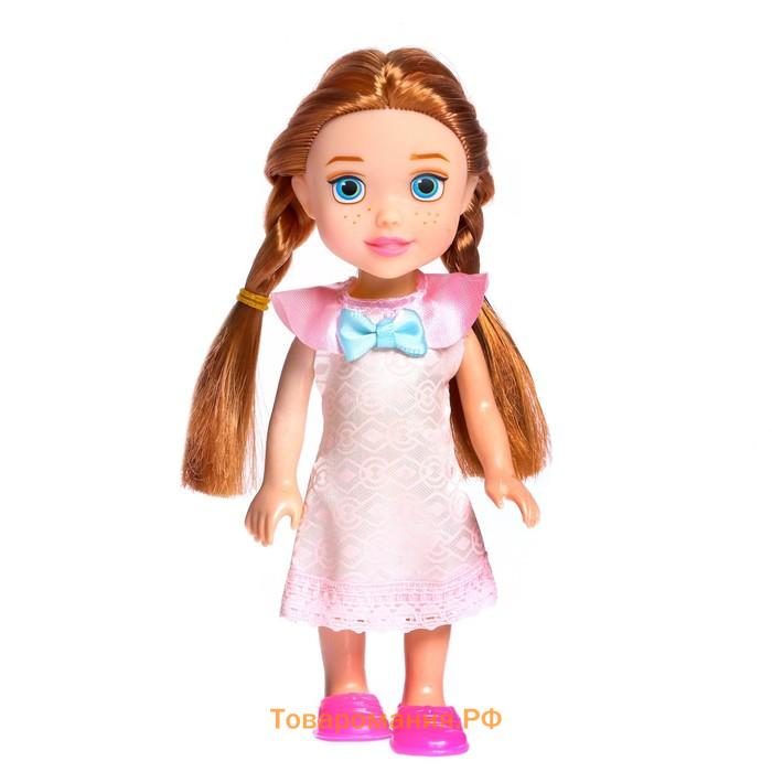 Кукла малышка «Машенька» в платье, МИКС