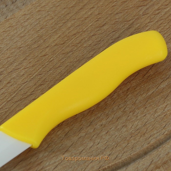 Набор кухонный, 2 предмета: нож 7 см, овощечистка цвет МИКС