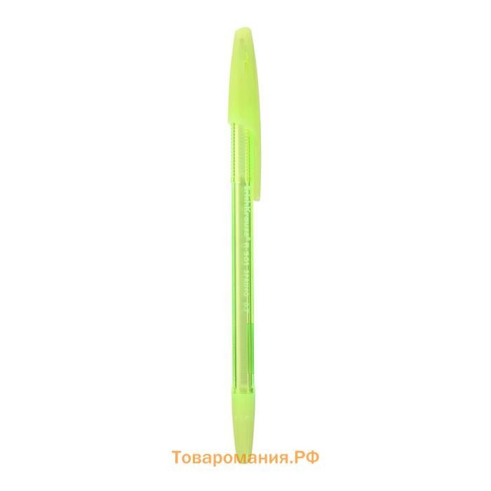 Ручка шариковая ErichKrause R-301 Spring Stick, узел 0.7 мм, чернила синие, длина линии письма 1000 метров, МИКС