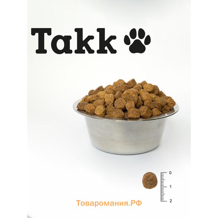 Сухой корм TAKK для собак крупных пород, мясное ассорти говядина/курица, 15кг
