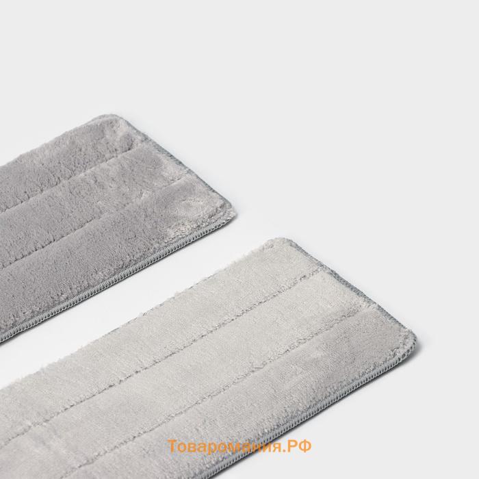 Насадки для плоской швабры Future Alp 4 clean system, 2 шт., 40.5×11.5 см