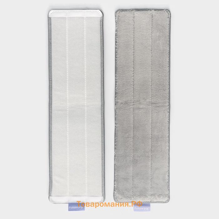 Насадки для плоской швабры Future Alp 4 clean system, 2 шт., 40.5×11.5 см