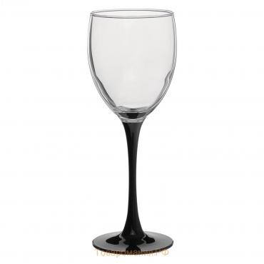 Набор стеклянных бокалов для вина «Домино», 250 мл, 6 шт