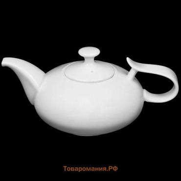 Чайник заварочный Wilmax, 450 мл, фарфор, белый