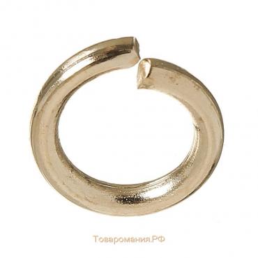 Кольцо соединительное 1×10 мм (набор 50 г, ± 145 шт.) СМ-984, цвет золото
