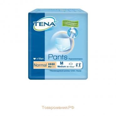 Подгузники-трусы Tena Pants Normal, размер M (80-100 см), 10 шт.