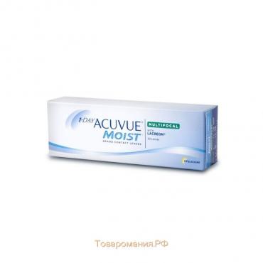 Контактные линзы 1 - Day Acuvue Moist, -8/8,5, в наборе 30шт