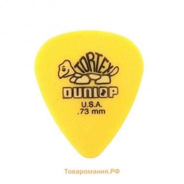 Медиатор Dunlop 418R.73 Tortex® Standard  толщиной 0,73 мм., упаковка 72 шт.