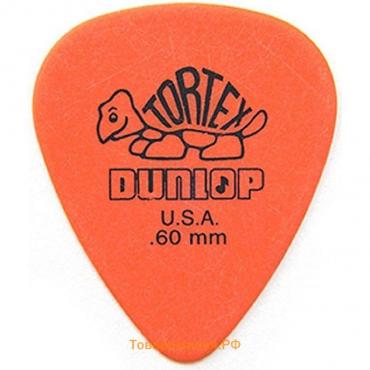 Медиаторы Dunlop 418R.60 Tortex Standard  72шт, толщина 0,60мм