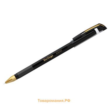 Ручка шариковая xGold, узел 0.7 мм, чернила чёрные, игольчатый стержень, грип