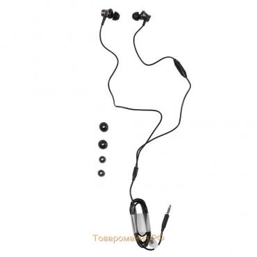 Наушники Xiaomi Mi In-Ear Basic ZBW4354TY, вакуумные, микрофон, 93 дБ, 3.5 мм,1.25 м, черные