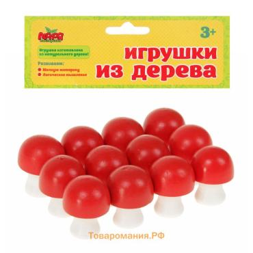 Счётный материал «Грибы», 12 шт., 4.5 см