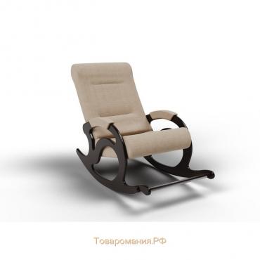 Кресло-качалка «Тироль», 1320 × 640 × 900 мм, ткань, цвет песок