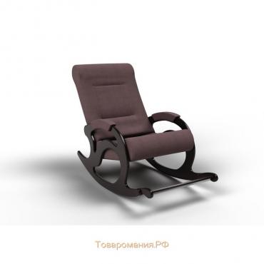 Кресло-качалка «Тироль», 1320 × 640 × 900 мм, ткань, цвет кофе с молоком