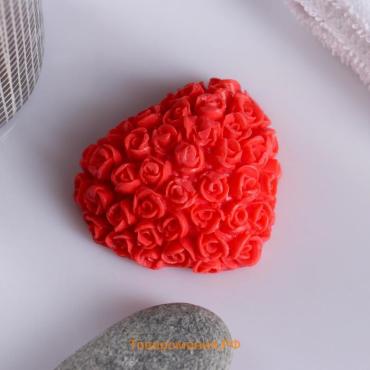 Фигурное мыло «Сердце в розах» 30 г