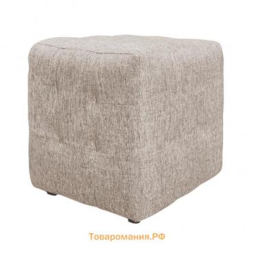 Пуф ткань рогожка Beige