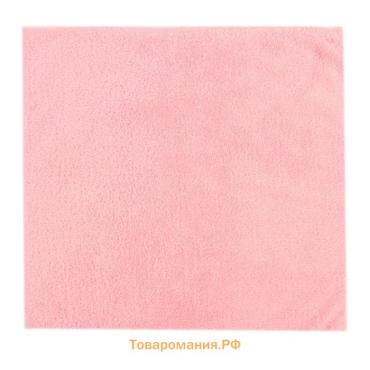 Салфетка для уборки , микрофибра, влаговпитывающая, 30×30 см, цвет МИКС