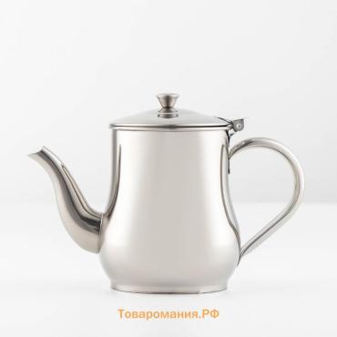 Чайник заварочный «Султан», 900 мл, нержавеющая 201 сталь, хромированный
