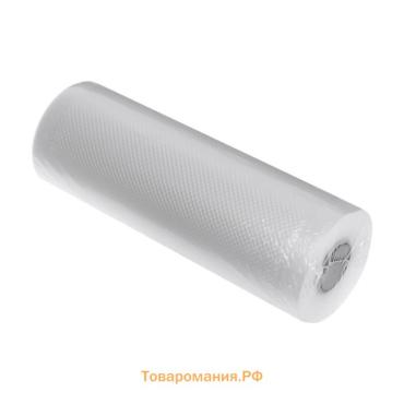 Набор пакетов для вакууматора Luazon, в рулоне 15×500 см, 90 мкм, прозрачные