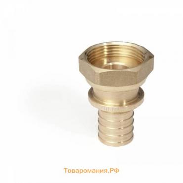 Переходник аксиальный REHAU RAUTITAN 14563401001, d=25 мм x 1", с накидной гайкой