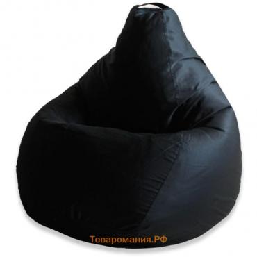 Кресло-мешок «Груша» «Фьюжн», размер 3ХL, цвет чёрный