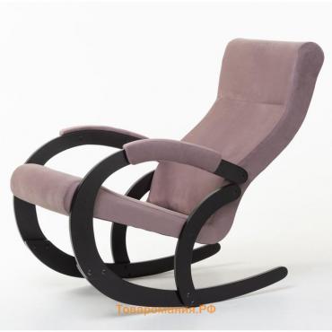 Кресло-качалка «Корсика», ткань микровелюр, цвет jawa