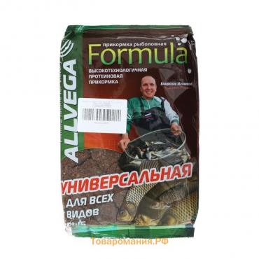 Прикормка зимняя готовая ALLVEGA Formula Winter Ready 900 г, мотыль