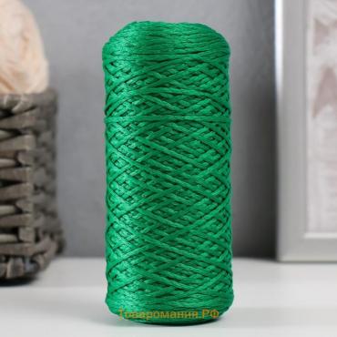 Шнур для вязания 100% полиэфир 1мм 200м/75±10гр (25-зеленый)